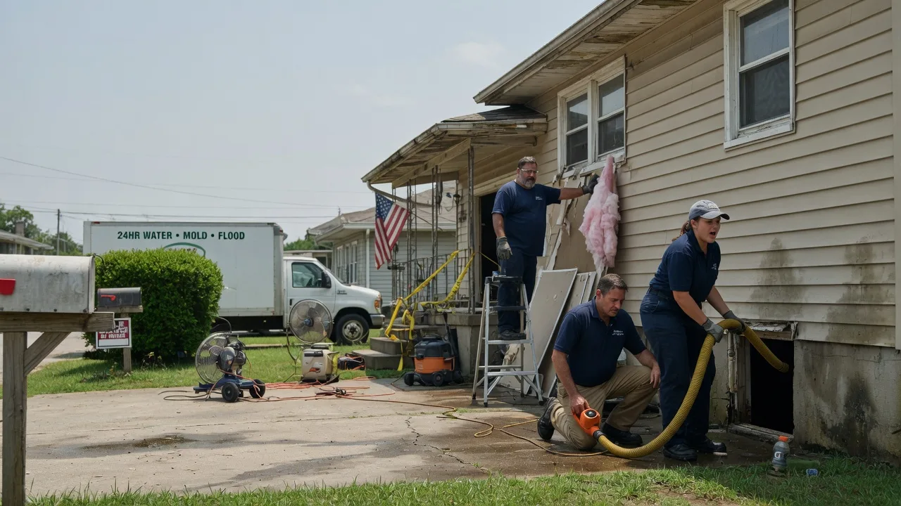 Water Damage Repair in Protection, KS near me